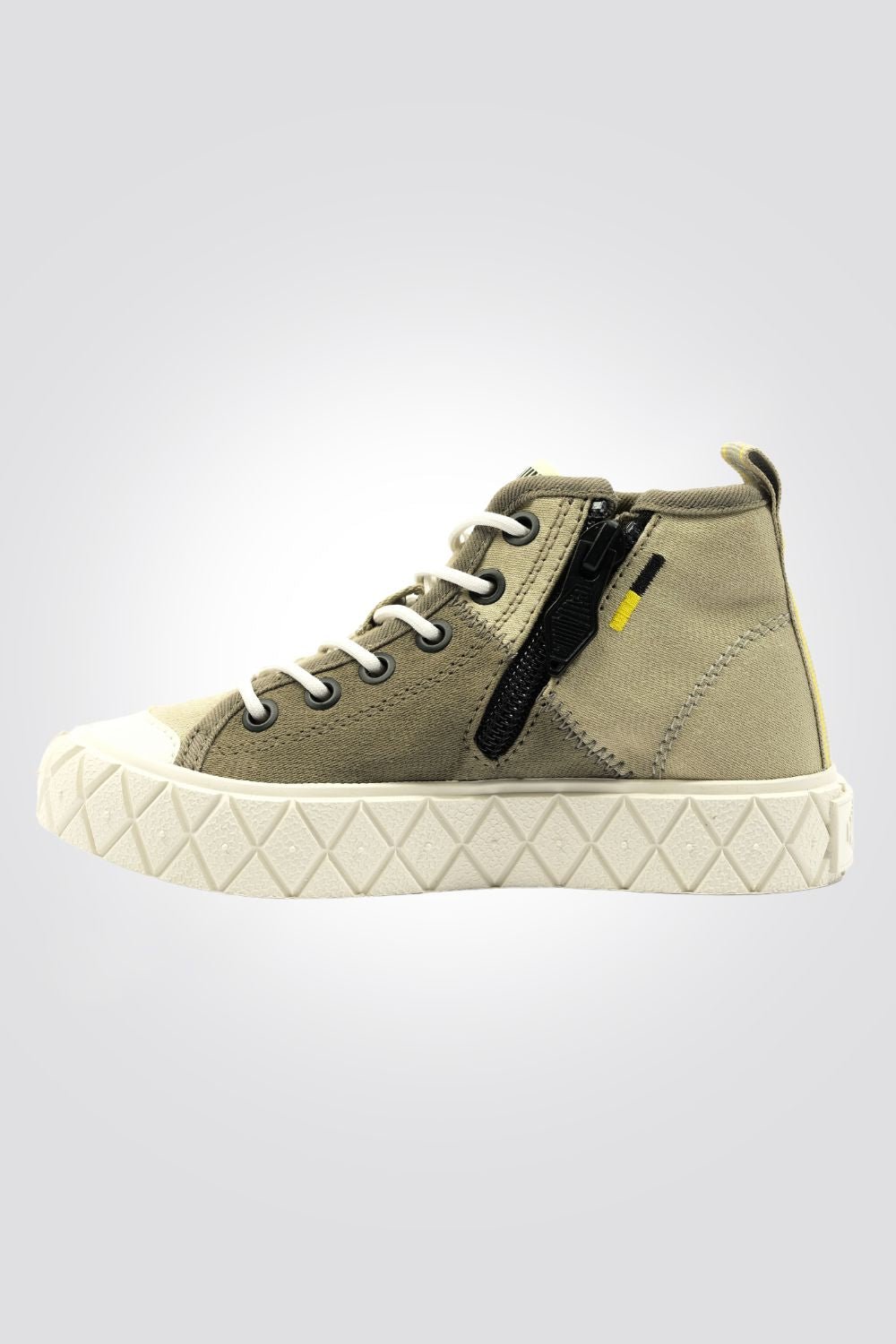 PALLADIUM - מגפונים לנוער ACE KIDS MID SUPPLY בצבע בז' - MASHBIR//365