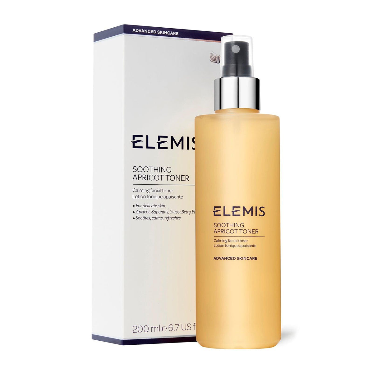 ELEMIS - מי פנים לניקוי והרגעת העור 200 מ"ל SOOTHING APRICOT TONER - MASHBIR//365