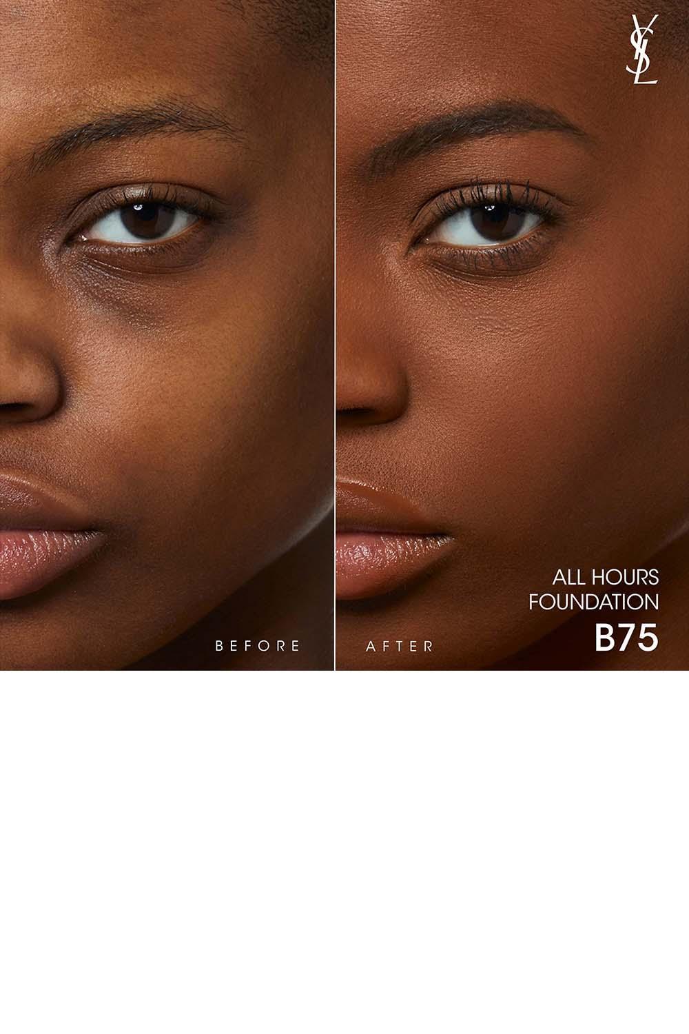 Yves Saint Laurent - מייק אפ All Hours מעניק כיסוי מלא בגימור מאט עמיד במיוחד 25 מ"ל - MASHBIR//365