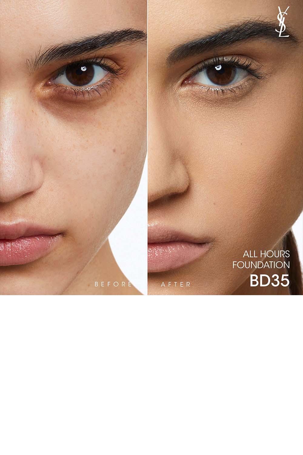 Yves Saint Laurent - מייק אפ All Hours מעניק כיסוי מלא בגימור מאט עמיד במיוחד 25 מ"ל - MASHBIR//365