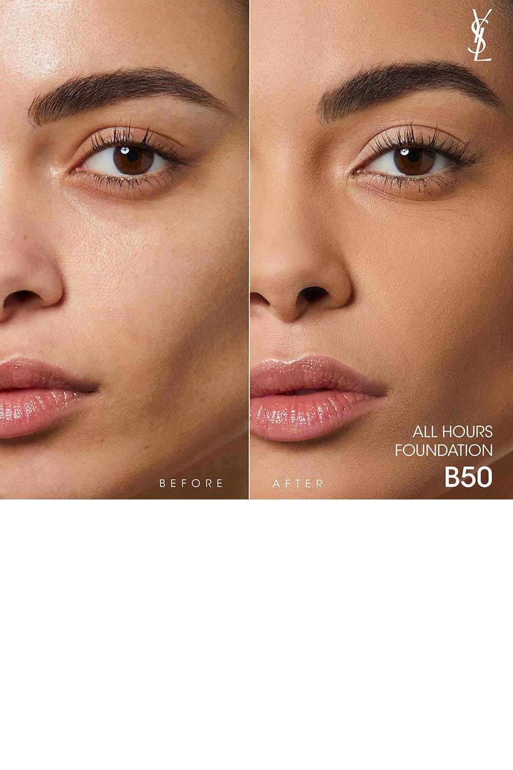 Yves Saint Laurent - מייק אפ All Hours מעניק כיסוי מלא בגימור מאט עמיד במיוחד 25 מ"ל - MASHBIR//365