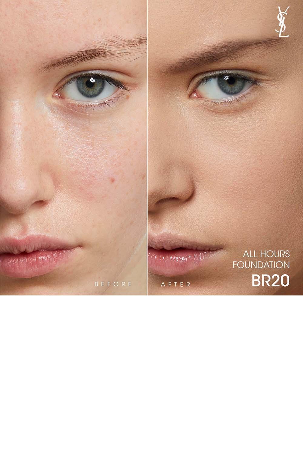 Yves Saint Laurent - מייק אפ All Hours מעניק כיסוי מלא בגימור מאט עמיד במיוחד 25 מ"ל - MASHBIR//365
