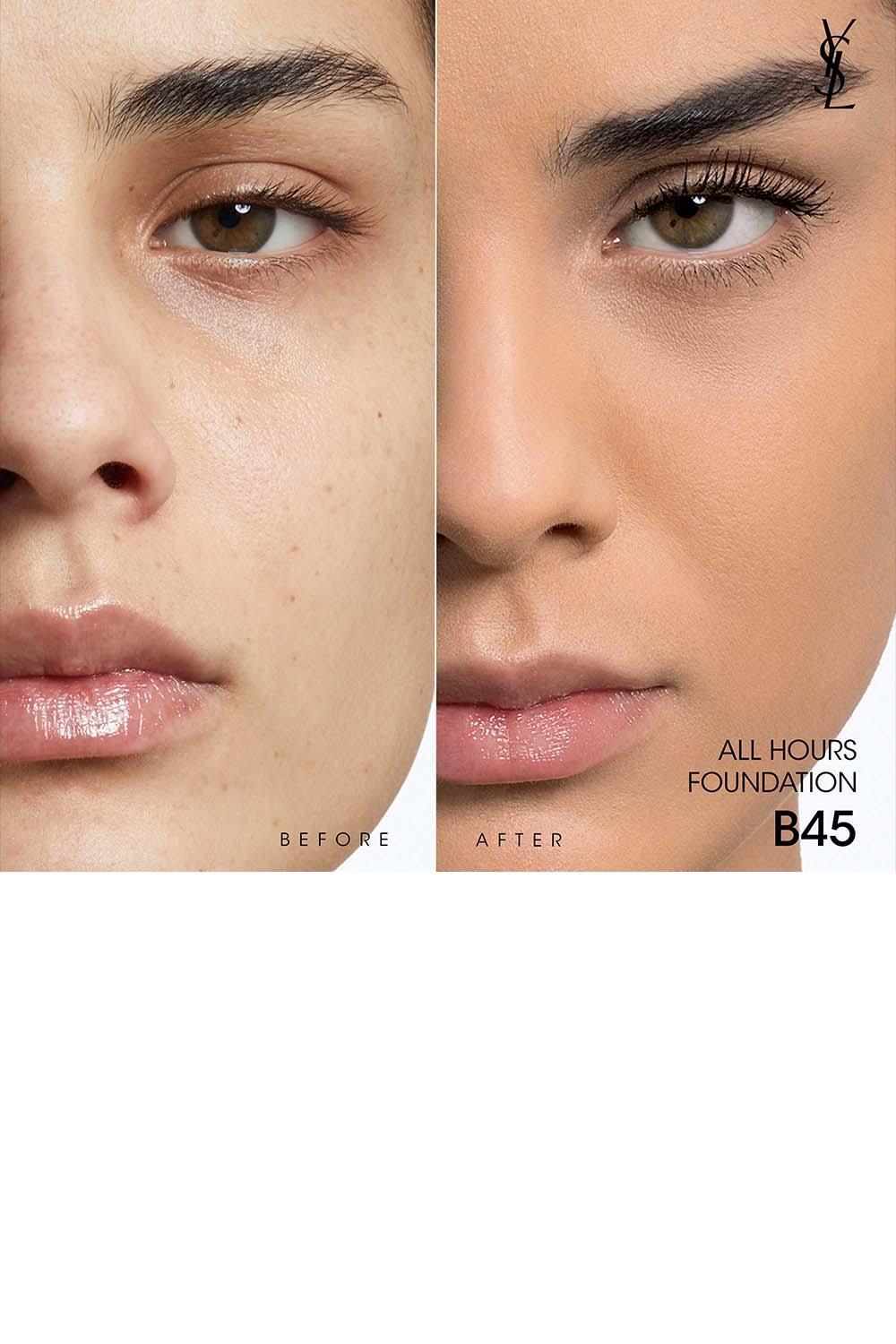 Yves Saint Laurent - מייק אפ All Hours מעניק כיסוי מלא בגימור מאט עמיד במיוחד 25 מ"ל - MASHBIR//365