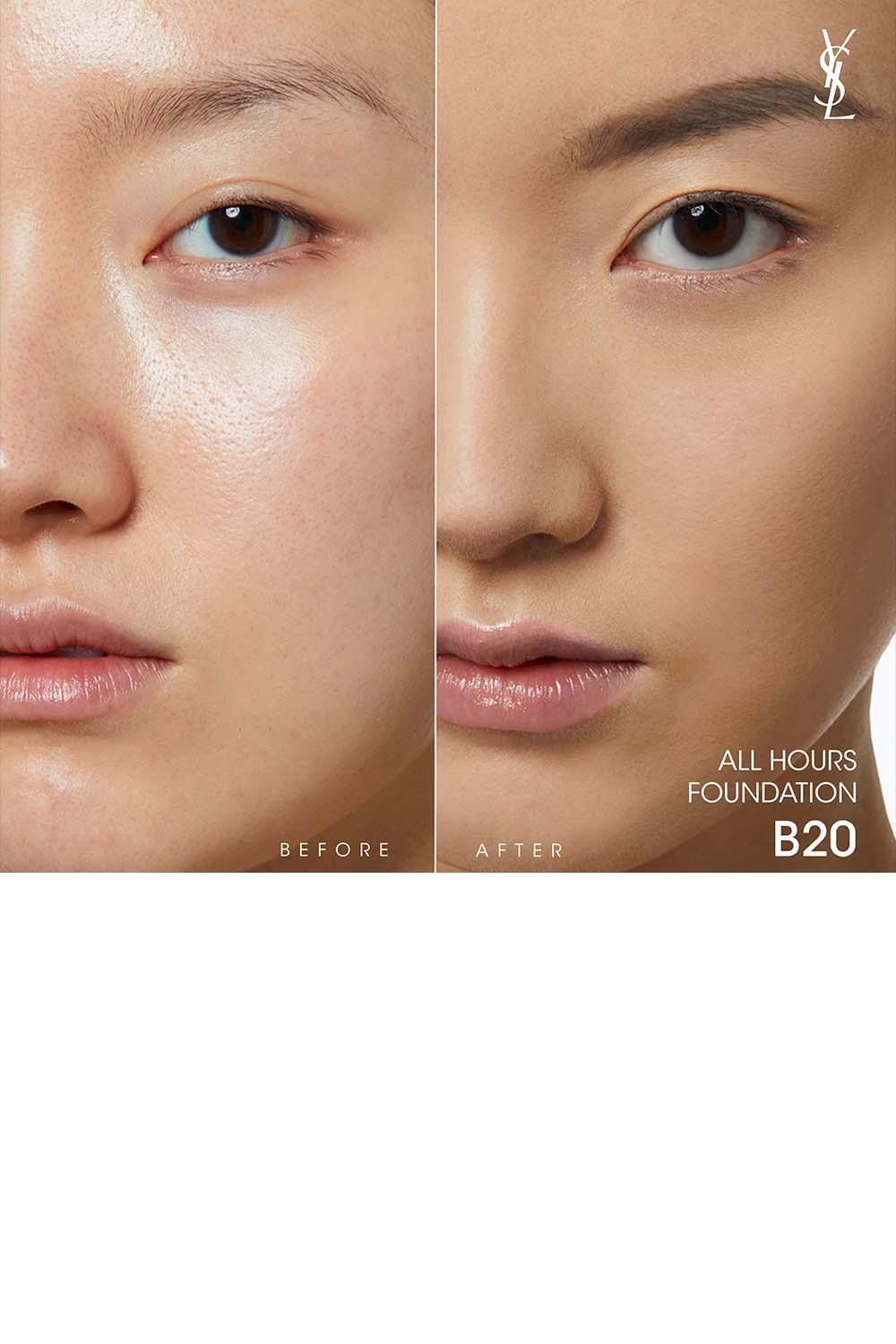 Yves Saint Laurent - מייק אפ All Hours מעניק כיסוי מלא בגימור מאט עמיד במיוחד 25 מ"ל - MASHBIR//365