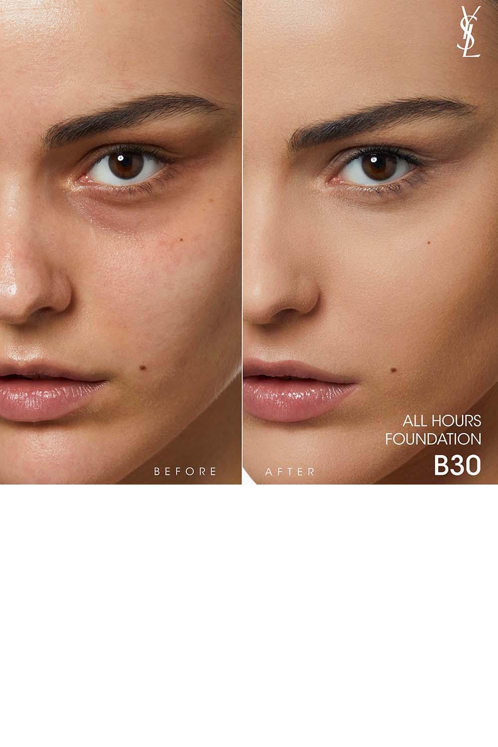 Yves Saint Laurent - מייק אפ All Hours מעניק כיסוי מלא בגימור מאט עמיד במיוחד 25 מ"ל - MASHBIR//365