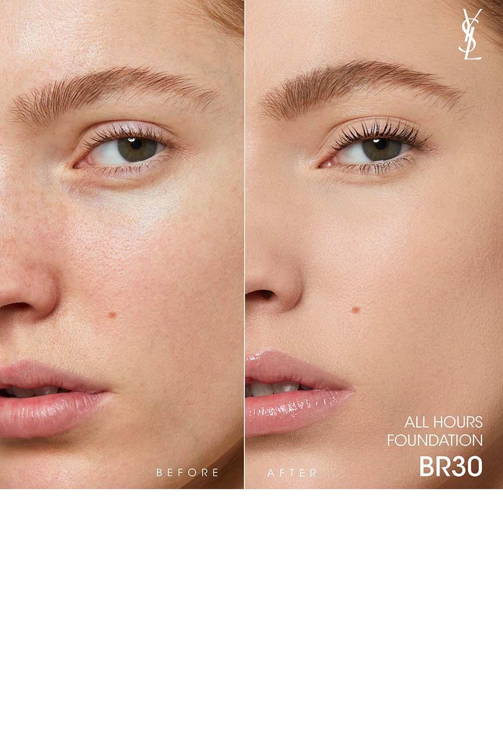 Yves Saint Laurent - מייק אפ All Hours מעניק כיסוי מלא בגימור מאט עמיד במיוחד 25 מ"ל - MASHBIR//365