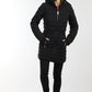 NAUTICA - מעיל ארוך לנשים בצבע שחור - MASHBIR//365 - 5