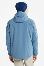 TIMBERLAND - מעיל בצבע תכלת עם כיתוב לוגו - MASHBIR//365