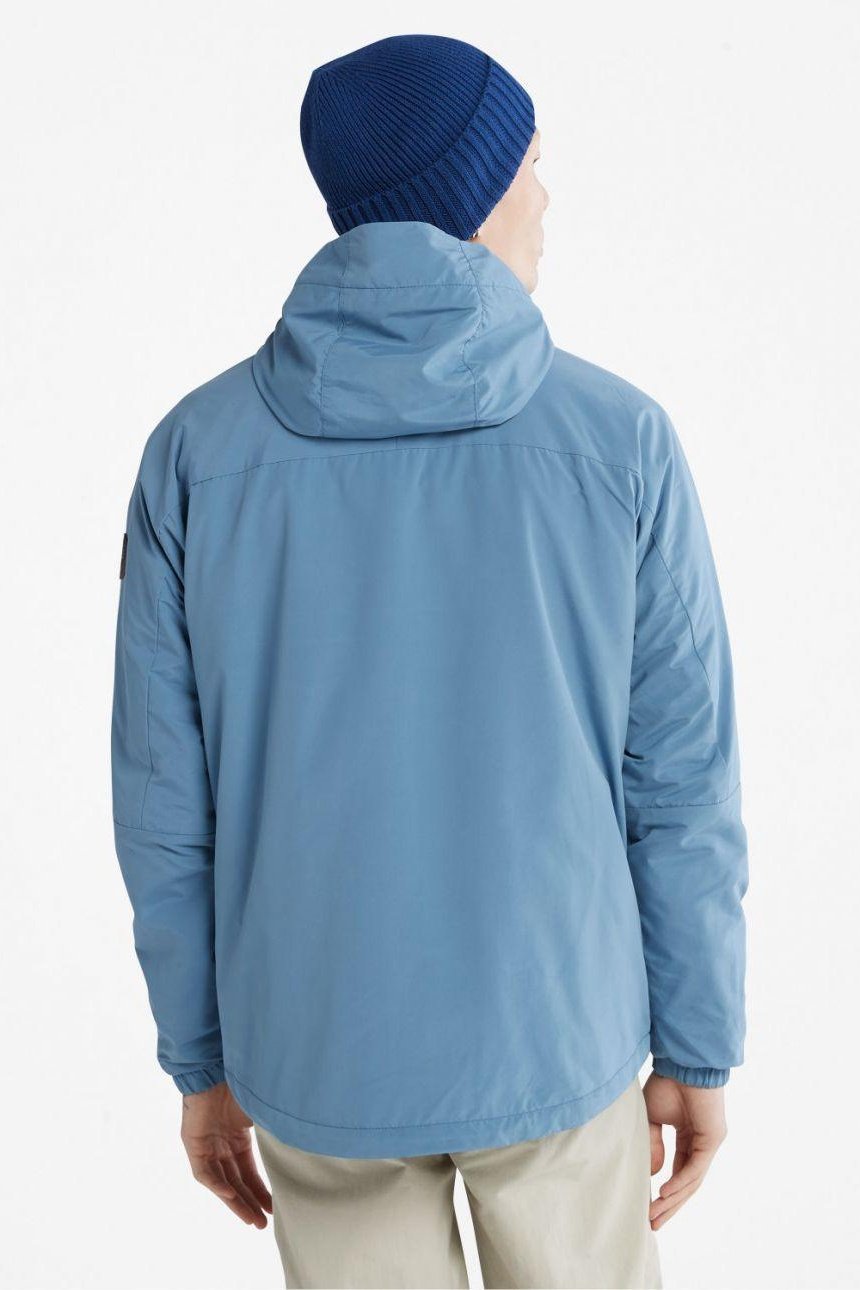 TIMBERLAND - מעיל בצבע תכלת עם כיתוב לוגו - MASHBIR//365