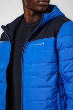 SCORCHER - מעיל דו צדדי בצבע שחור וכחול - MASHBIR//365