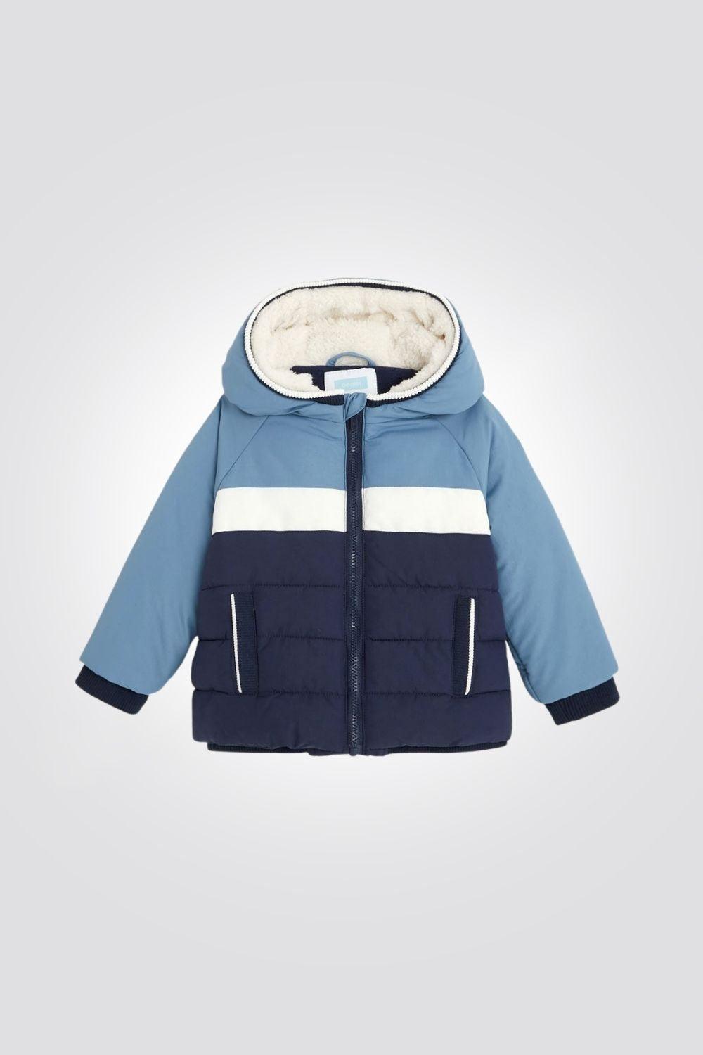 OBAIBI - מעיל דובון עם צווארון ארוך ופרוותי - MASHBIR//365