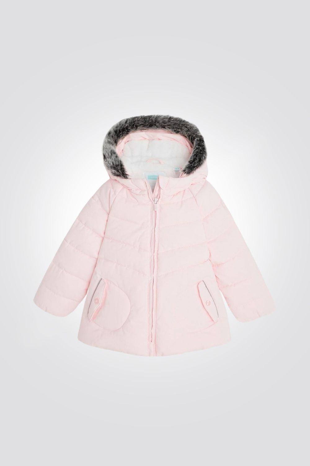 OBAIBI - מעיל דובון מנופח ורוד בייבי - MASHBIR//365