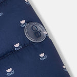 OBAIBI - מעיל דובון מרופד כחול - MASHBIR//365