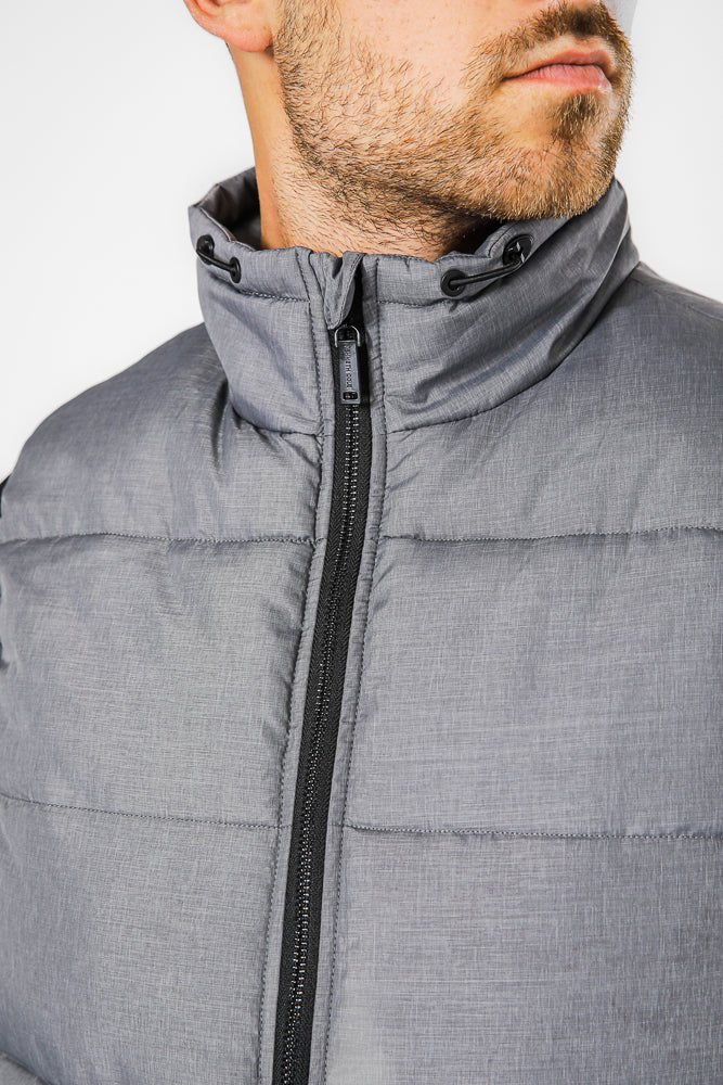 KENNETH COLE - מעיל פאפר עם כובע נשלף - MASHBIR//365