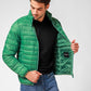 KENNETH COLE - מעיל פוף בצבע ירוק - MASHBIR//365 - 3