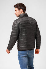 KENNETH COLE - מעיל פוף בצבע שחור - MASHBIR//365