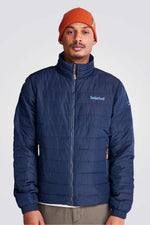 TIMBERLAND - מעיל GILET עמיד במים בצבע נייבי - MASHBIR//365