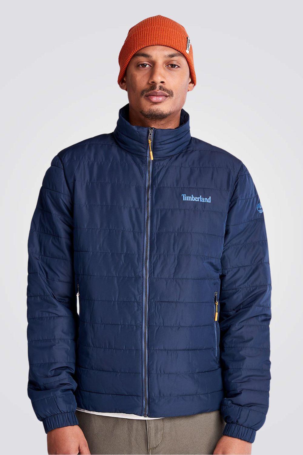 TIMBERLAND - מעיל GILET עמיד במים בצבע נייבי - MASHBIR//365