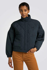 LEE - מעיל LAYER JACKET צבע פחם - MASHBIR//365