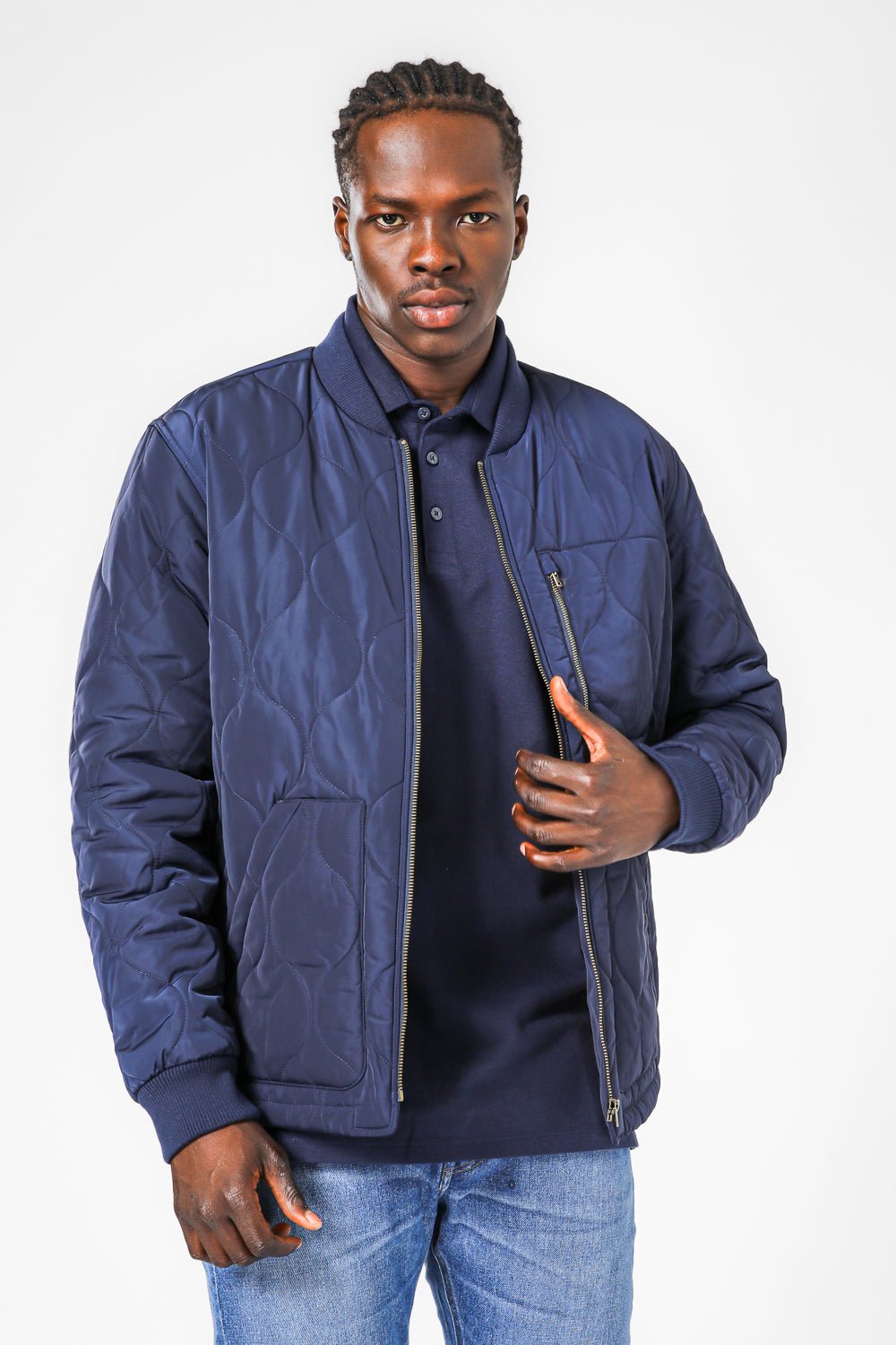 WRANGLER - מעיל לגבר בצבע כחול - MASHBIR//365