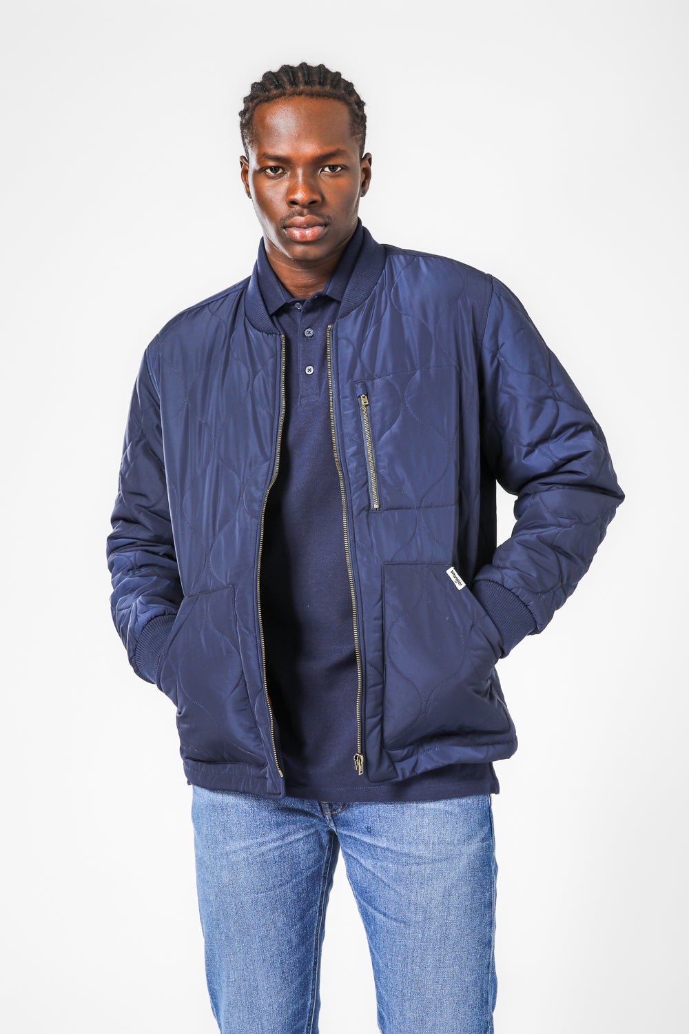 WRANGLER - מעיל לגבר בצבע כחול - MASHBIR//365