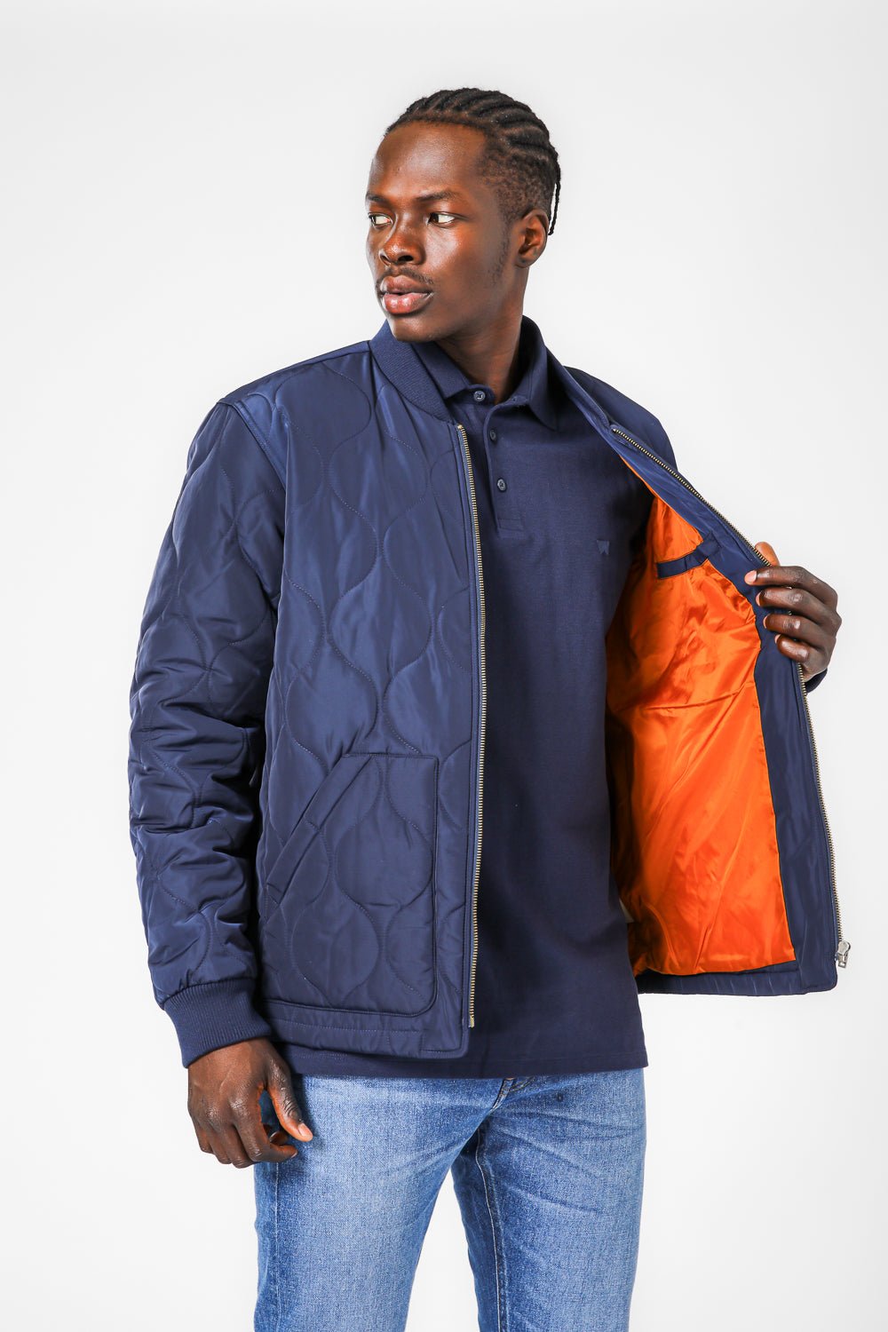 WRANGLER - מעיל לגבר בצבע כחול - MASHBIR//365