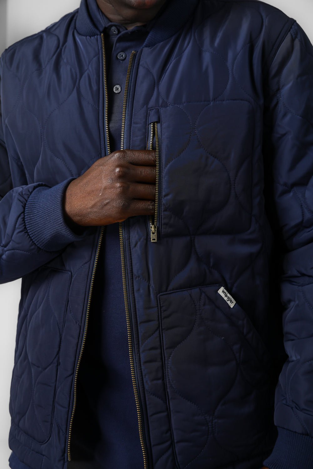 WRANGLER - מעיל לגבר בצבע כחול - MASHBIR//365