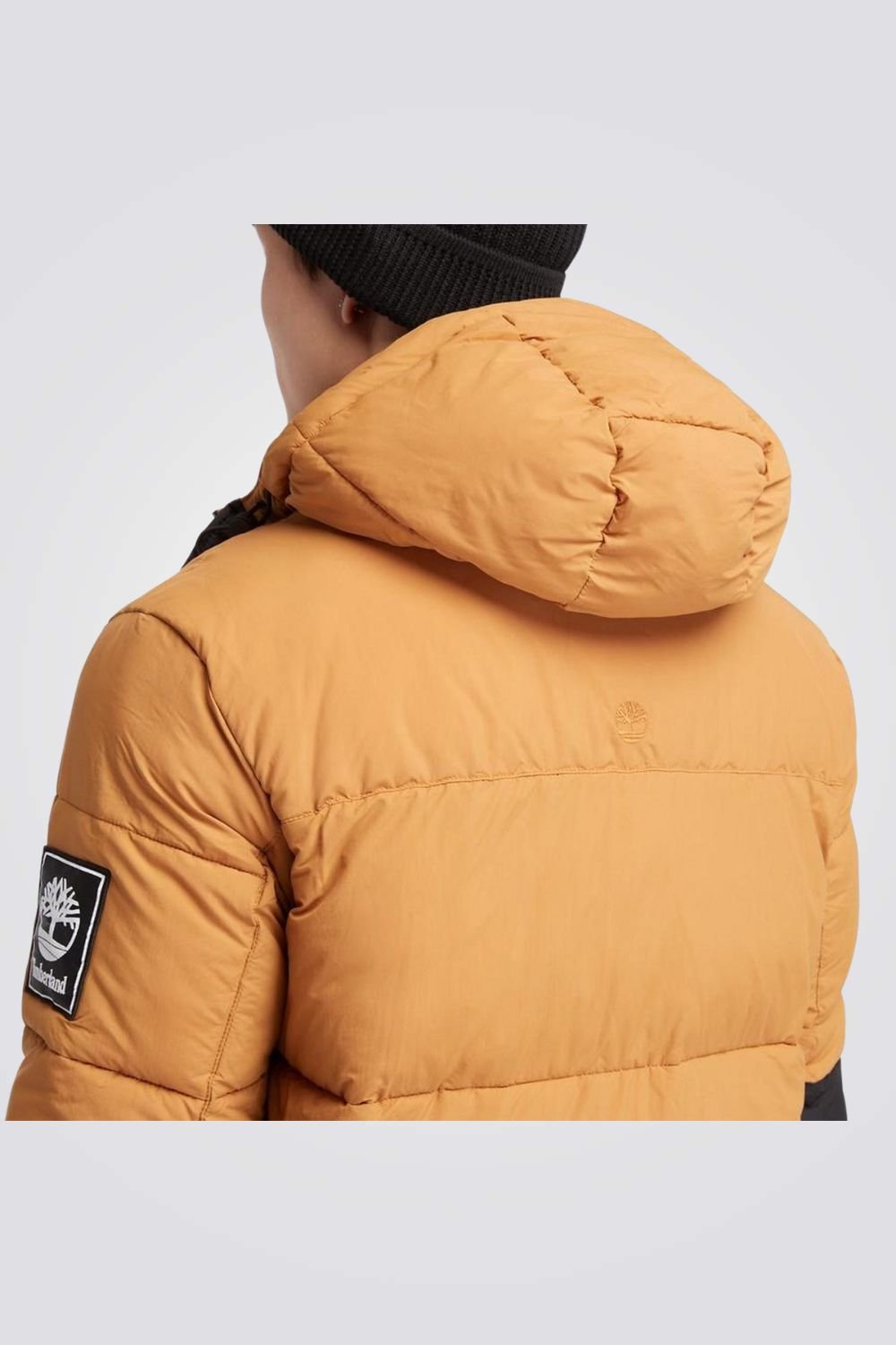 TIMBERLAND - מעיל לגברים ARCHIVE PUFFER בצבע צהוב ושחור - MASHBIR//365