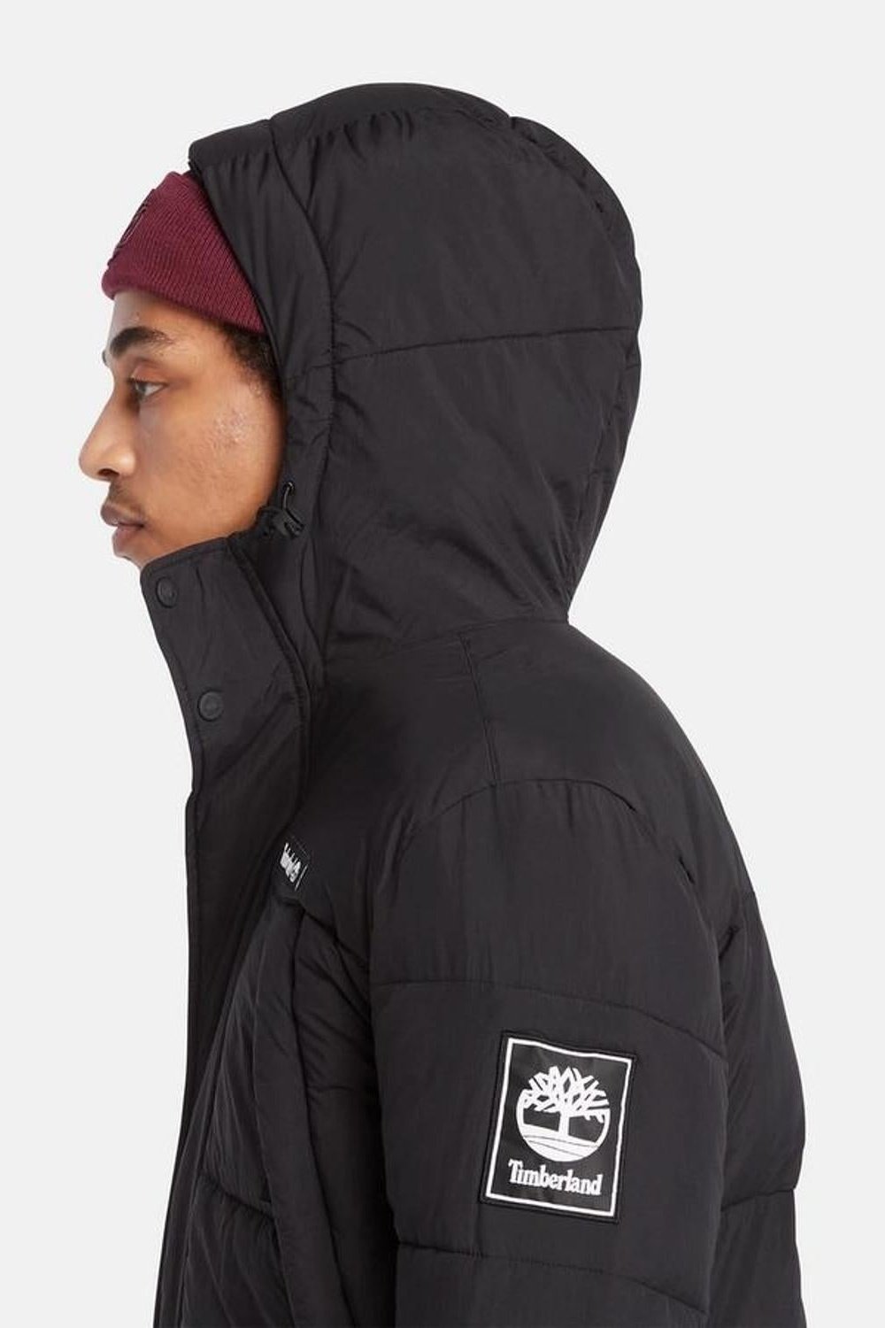 TIMBERLAND - מעיל לגברים ARCHIVE PUFFER בצבע שחור - MASHBIR//365