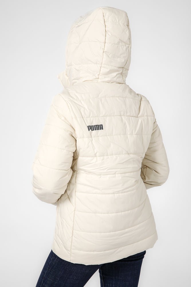 PUMA - מעיל לנשים ESS בצבע לבן - MASHBIR//365