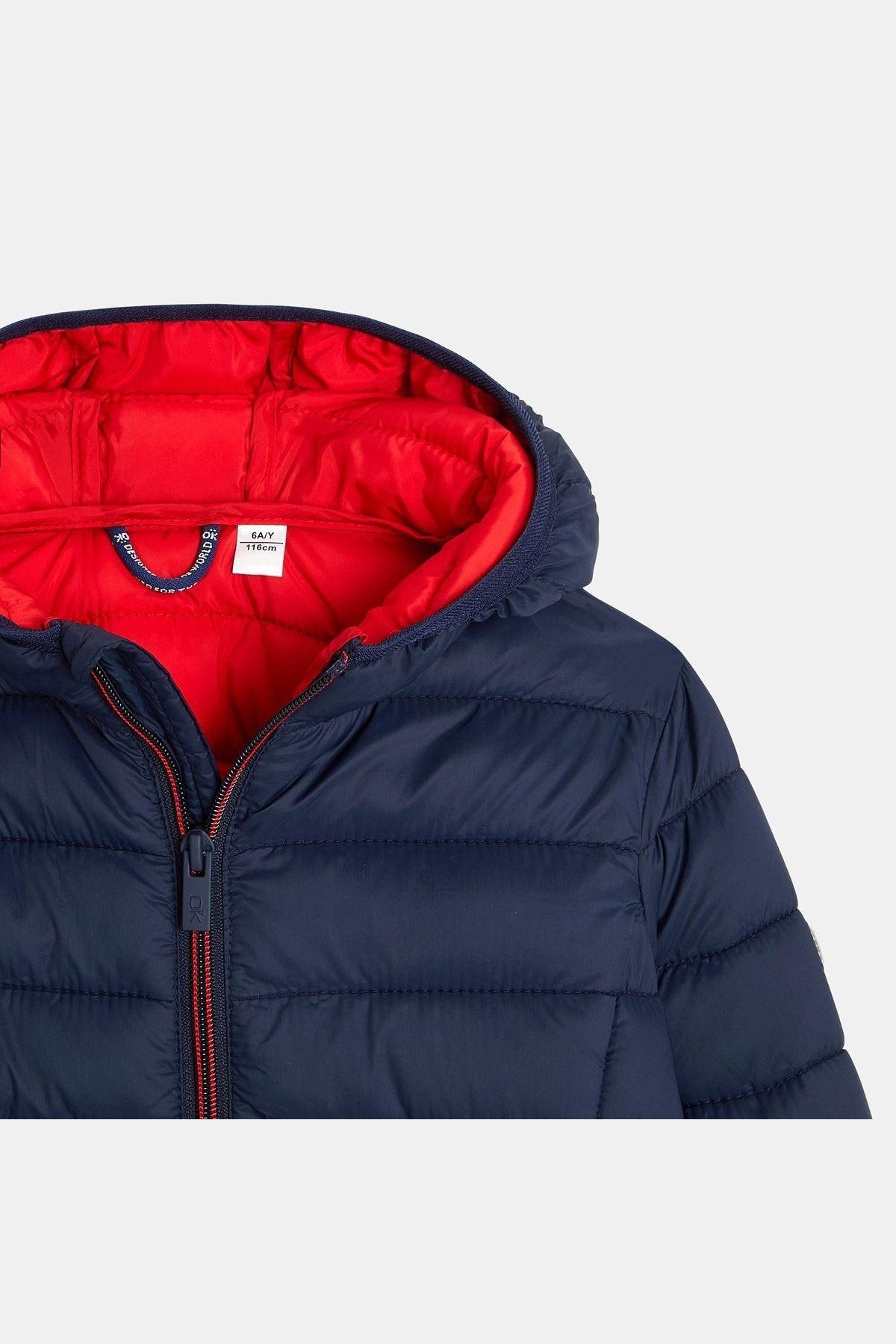 OKAIDI - מעיל מרופד נייבי לנערים - MASHBIR//365