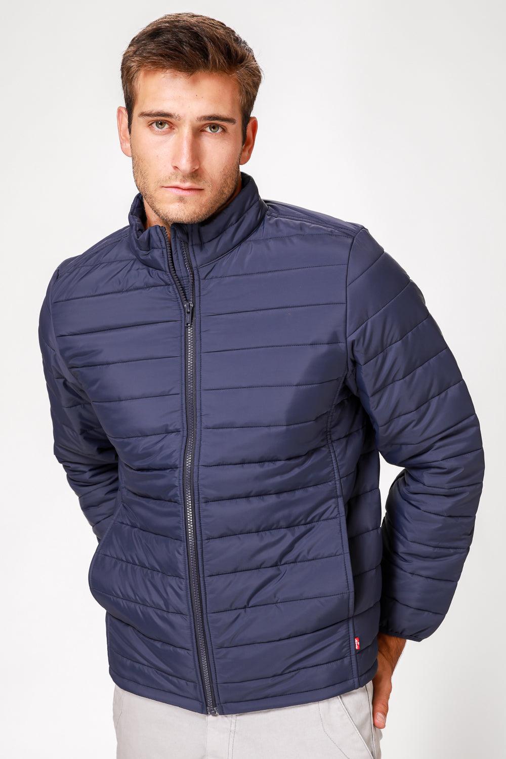 LEVI'S - מעיל ניילון בצבע נייבי - MASHBIR//365