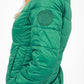 KENNETH COLE - מעיל ניילון לאישה עם קפלים בצבע ירוק - MASHBIR//365 - 5