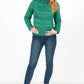 KENNETH COLE - מעיל ניילון לאישה עם קפלים בצבע ירוק - MASHBIR//365 - 4