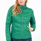 KENNETH COLE - מעיל ניילון לאישה עם קפלים בצבע ירוק - MASHBIR//365 - 1