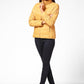 KENNETH COLE - מעיל ניילון לאישה עם קפלים בצבע חרדל - MASHBIR//365 - 3