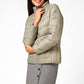 KENNETH COLE - מעיל ניילון לאישה עם קפלים בצבע זית - MASHBIR//365 - 1
