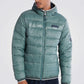 TIMBERLAND - מעיל ניילון מבודד חום בצבע ירוק - MASHBIR//365 - 1