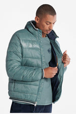 TIMBERLAND - מעיל ניילון מבודד חום בצבע ירוק - MASHBIR//365