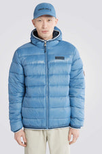 TIMBERLAND - מעיל ניילון מבודד חום בצבע תכלת - MASHBIR//365