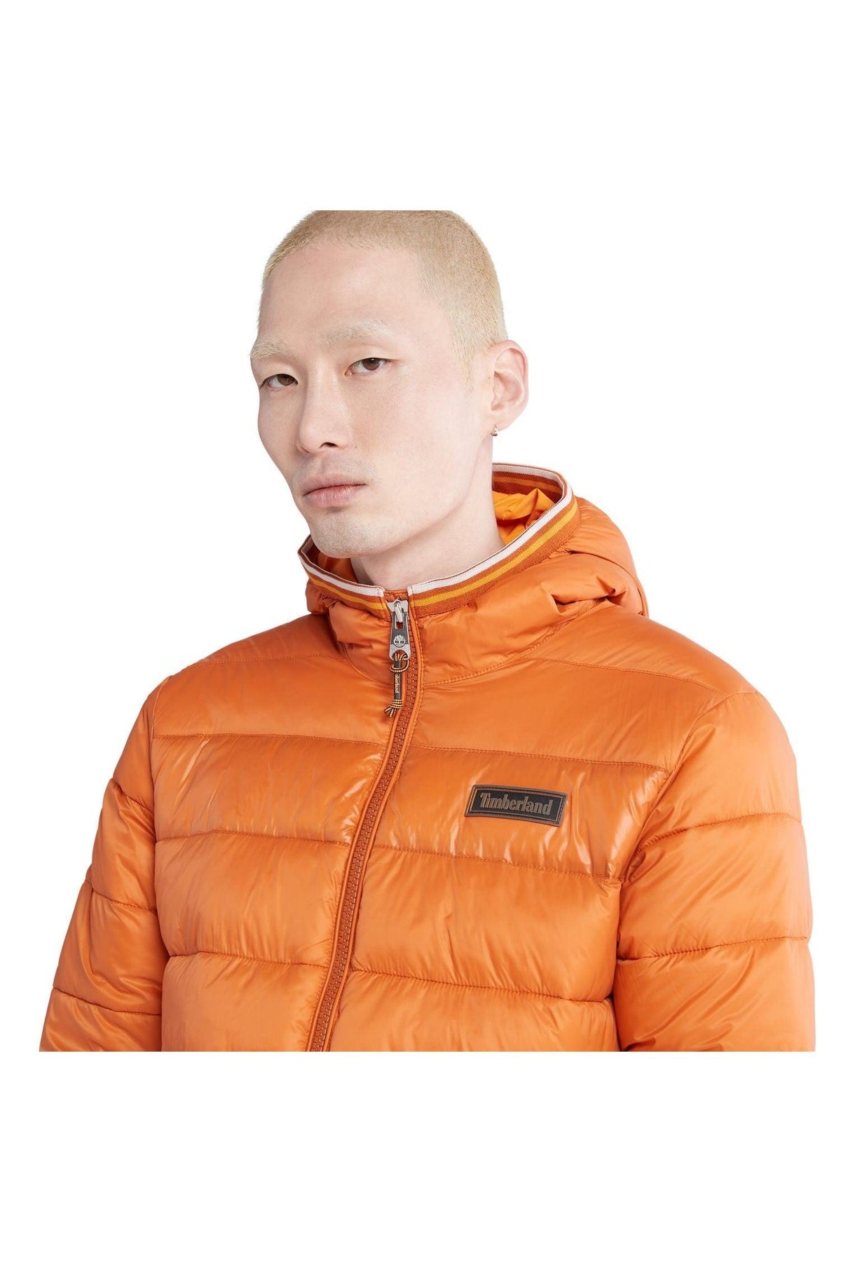 TIMBERLAND - מעיל ניילון מבודד חום בצבע כתום - MASHBIR//365