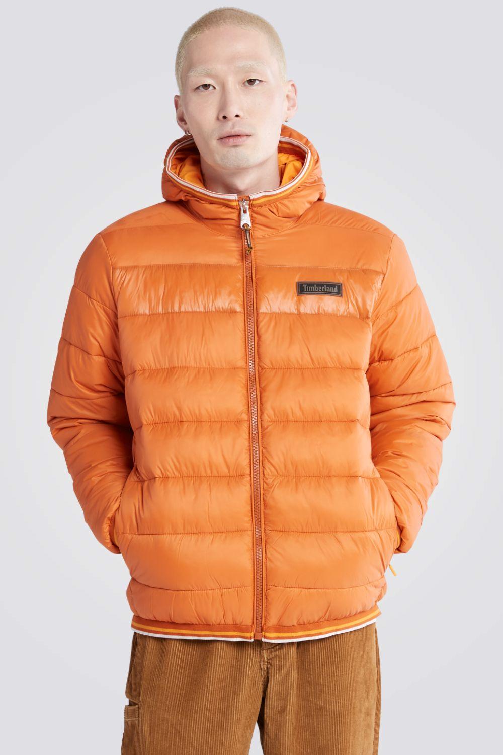 TIMBERLAND - מעיל ניילון מבודד חום בצבע כתום - MASHBIR//365