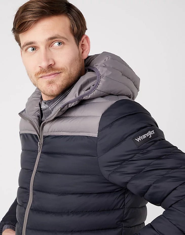 WRANGLER - מעיל PUFFER בצבע שחור - MASHBIR//365