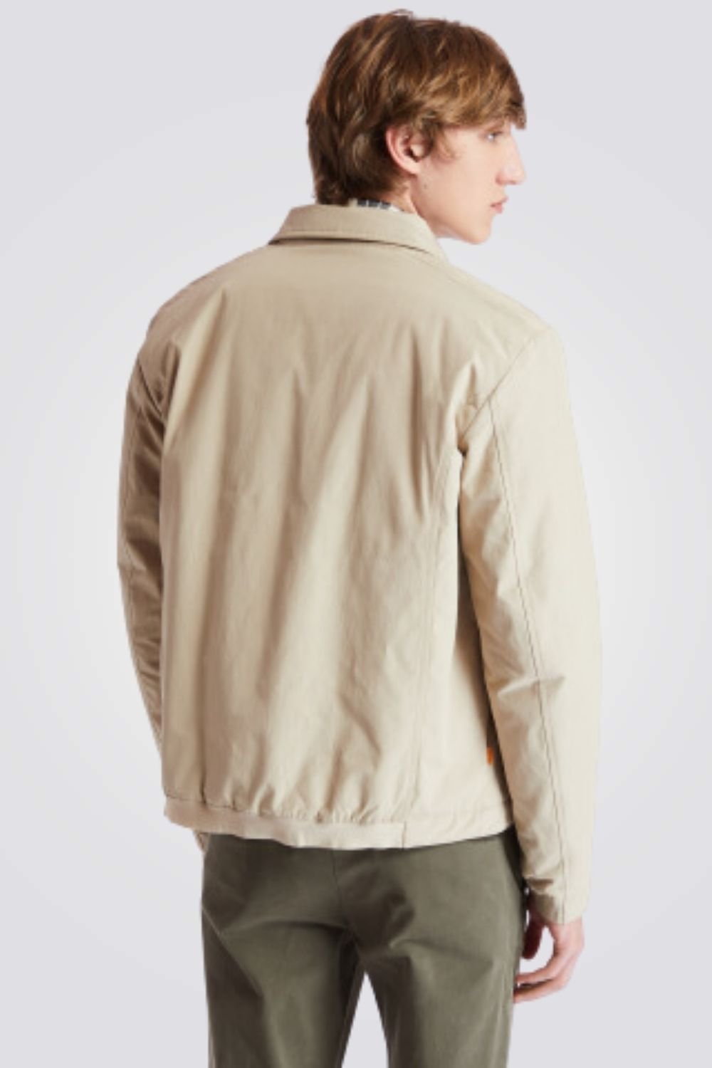 TIMBERLAND - מעיל רוח לגברים WNTRSED STRAHAM בצבע אפור - MASHBIR//365