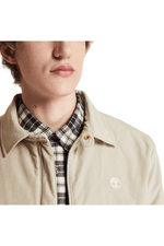 TIMBERLAND - מעיל רוח לגברים WNTRSED STRAHAM בצבע אפור - MASHBIR//365