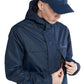 TIMBERLAND - מעיל רוח עם רוכסן וכובע בצבע כחול נייבי - MASHBIR//365 - 4