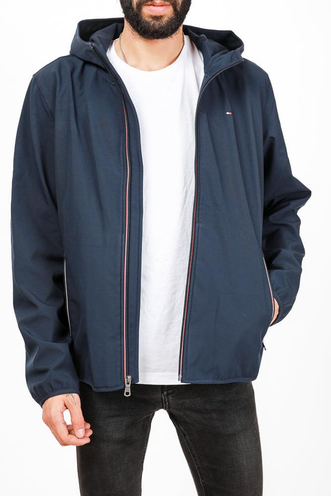 Tommy Hilfiger - מעיל סופטשל MIDNIGHT נייבי - MASHBIR//365
