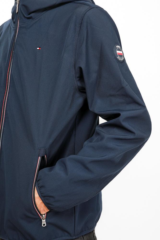 Tommy Hilfiger - מעיל סופטשל MIDNIGHT נייבי - MASHBIR//365