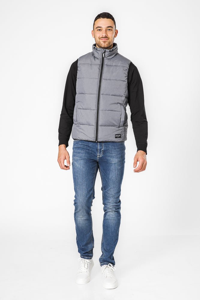 KENNETH COLE - מעיל ווסט אפור - MASHBIR//365