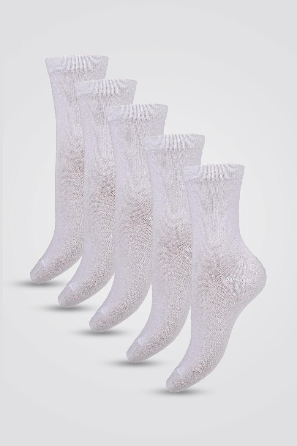 COOL 32 - חמישיית גרביים לנשים בצבע לבן - MASHBIR//365